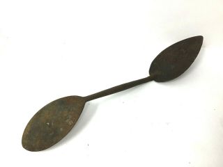 Vintage Foundry Sand Casting Tool Spoon Blacksmith