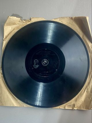 Rare Vintage Edison Diamond Disc 50509 Let Us Not Forget