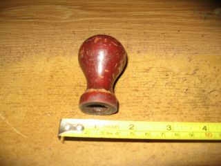 Old Stanley Wood Plane No.  4 Red Wood Cherry Wood Knob