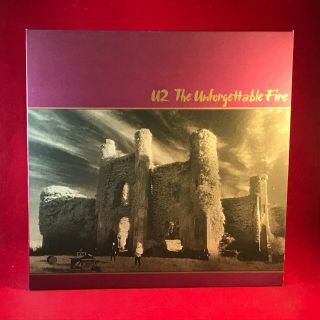 U2 The Unforgettable Fire 1984 Uk Vinyl Lp,  Inner Condit D