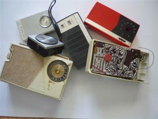 Sony,  Regency Any Early Small Transistor Radio Repair