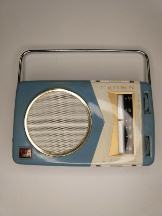 Crown Eight Transistor Radio,  Tr - 800.  Only.