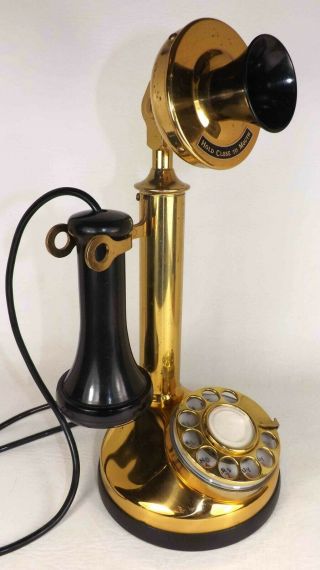Candlestick Telephone Vintage (rare Version) Fold - A - Fone Inc.