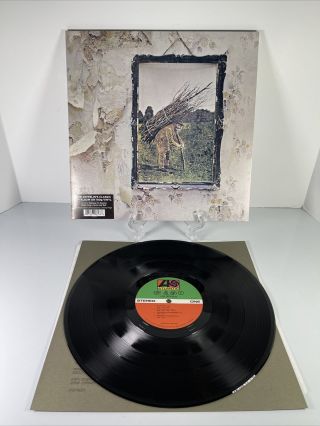 Led Zeppelin Iv 4 Lp Vinyl Album 180g 2014 Remastered Jimmy Page Robert Plant