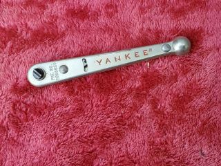 Vintage 4 " Stanley/north Bros “yankee” No.  3400 Offset Ratchet Wrench Screwdriver