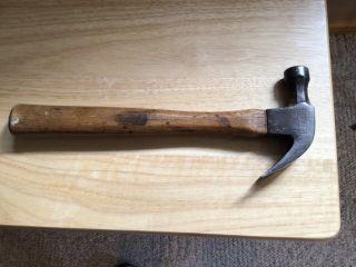 Vintage Vaughan 16 Oz.  Claw Hammer With Wood Handle V16 Usa