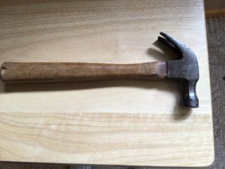 Vintage VAUGHAN 16 oz.  Claw Hammer with Wood Handle V16 USA 3
