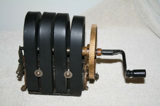 Vintage (50v) Kellogg 4 Bar Telephone Generator/magneto - Nr