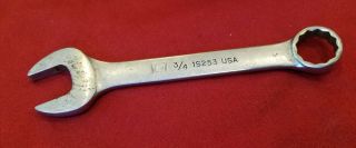 Caterpillar Cat 1s253 3/4 " 12 Point Combination Wrench Snap - On? 6 1/2 " Usa - Gwt
