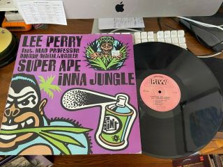 Lee Scratch Perry & Mad Professor Ape Inna Jungle Vinyl Lp Record