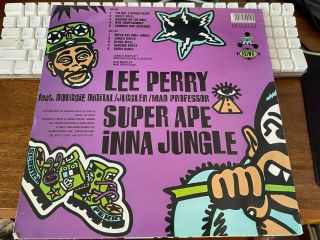 LEE Scratch PERRY & MAD PROFESSOR APE INNA JUNGLE VINYL LP Record 2