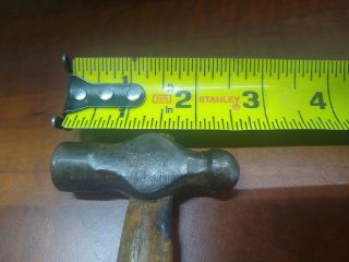 Vintage Usa Small Ball Peen Hammer Samson 6 - 9 Oz.  ? Jeweler Machinist.