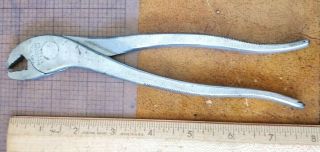 Vintage Diamond Duluth Diamalloy - - Hb18 Battery Pliers - - Made In Usa