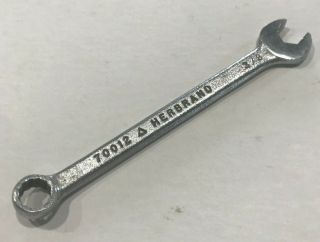 Vintage Herbrand 70012 3/8” 12 Point Combination Wrench