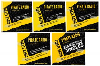 Pirate Offshore Radio Jingles Caroline London Etc Studio Quality Vols 1,  2,  3 4 5