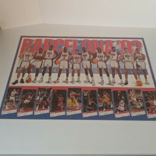 Vintage 1992,  Usa Basketball Dream Team,  Barcelona Puzzle Complete,  Jordan Bird