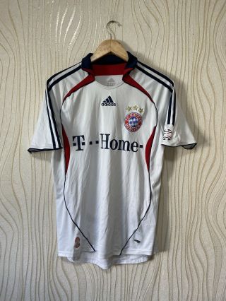 Bayern Munich 2006 2007 Away Football Shirt Soccer Jersey Adidas 607538