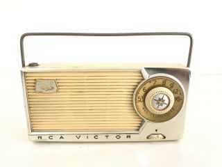 Rca Victor Transicharg Deluxe - Vintage All Transistor Radio