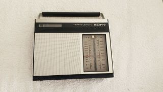 Vintage Sony 6f - 19w Portable 9 Transistor Am/fm Radio Japan