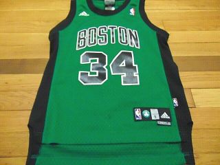 Vintage Adidas Nba Boston Celtics Paul Pierce Swingman Alt Jersey Size Youth S
