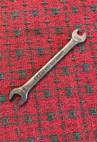 Vintage J H Williams Superrench 3/16 " & 1/4 " Ignition Open - End Wrench Usa