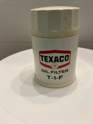 Texaco Oil Filter Promotional Am Radio Works/no Box