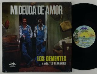 Los Dementes " Mi Deuda De Amor " Latin Salsa Lp Fania