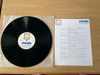The Beatles Apple Rooftop Concert Radio Show Lp Record With Timing Sheet 1990