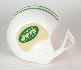 Rare Vintage 1960s 1970s Gumball Mini Helmet York Jets Nfl Afl Football Opi