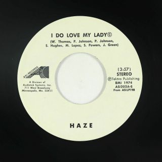 Sweet/70s Soul Funk 45 - Haze - I Do Love My Lady - Asi - Vg,  Mp3