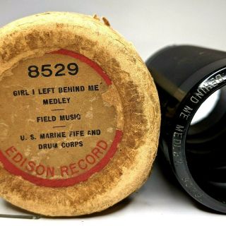 2m Us Marine Fife & Drum Corps - Girl I Left Behind Me Edison Cylinder Record Y3