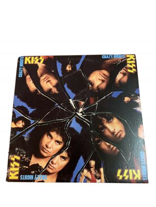 Kiss Lp Crazy Nights 1987 Polygram 422 832 - 626 - 1 - Q - 1