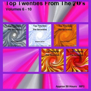 Not Pirate Radio Charts Seventies Volumes 6 - 10