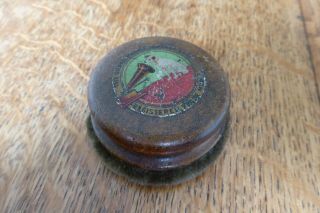 Antique/ Vintage The Gramophone Company Ltd.  (hmv) Round Record Cleaning Brush
