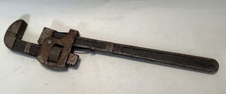 Vintage Pexto 10 Inch Pipe Wrench Made In The U.  S.  A.  Vtg