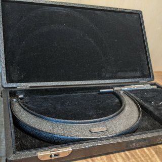 Vintage Central Tools Co.  5 - 6 " Outside Micrometer Auburn,  Ri,  Usa Case