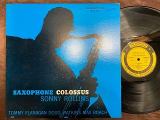 Sonny Rollins Saxophone Colossus Prestige Vij 202 Mono Japan Vinyl Lp