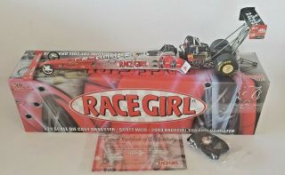 2004 1/24 Scott Weis Race Girl Nhra Top Fuel Dragster