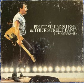 Bruce Springsteen ‎– Live 1975 - 85 ‎– 5xlp Box Set W/ Booklet Masterdisk Dmm Ex,