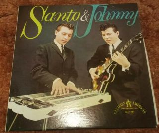 Santo & Johnny Self - Titled 1959 Canadian American Calp 1001 Sleepwalk Rare