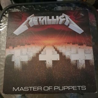 Master Of Puppets Remaster By Metallica 2x 45rpm Vinyl Record Lp