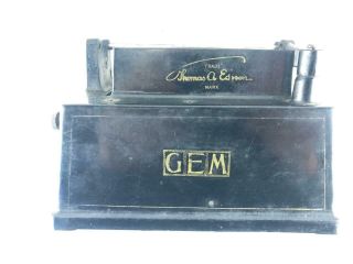 Early Edison GEM Phonograph Casting,  Parts 3