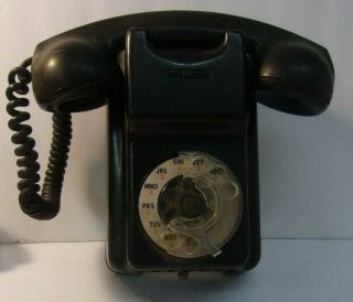 Vintage Kellogg 1000 Series Rotary Dial Wall Telephone (some Issues)