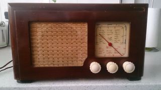 Vintage,  Defiant Valve Radio,  Model Msh 248 (1946/7).