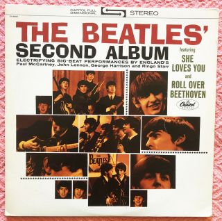 The Beatles Second Album (1988) Capitol C1 90444 C1 Series Final Press Lp Ex