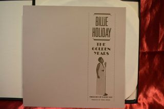 Billie Holiday ' The Golden Years ' 3 LP BOX SET with Booklet EX to NM 2