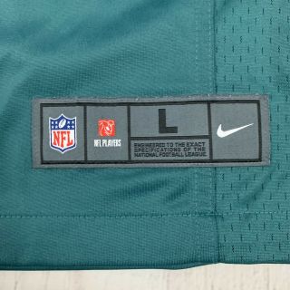 Carson Wentz Philadelphia Eagles Nike On Field Jersey Mens Large 11 Green NFL 3