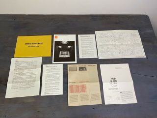 Vintage Acoustic Research Ar - 3a Sales Information Booklets Schematic