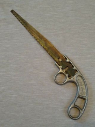 Vintage Great Neck Keyhole/hand Saw Pistol Grip Handle
