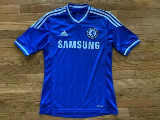 Adidas Chelsea Football Club Jersey Samsung Barclays Premier League Blue Sz S 90